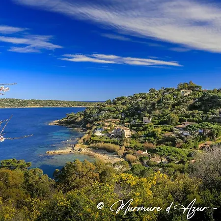 Cap Esterel-murmure D'azur-appartement F2 Vue Mer-grande Terrasse-parking 아파트