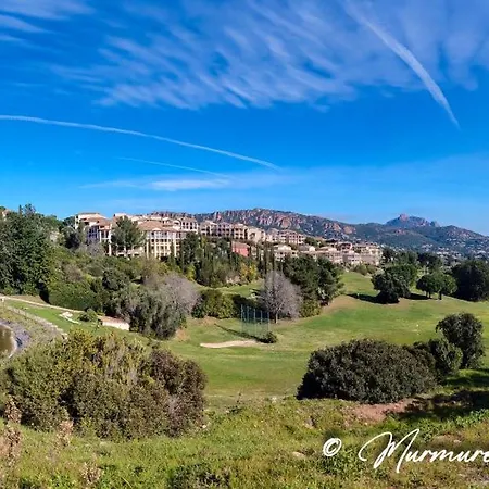Cap Esterel-murmure D'azur-appartement F2 Vue Mer-grande Terrasse-parking Apartment