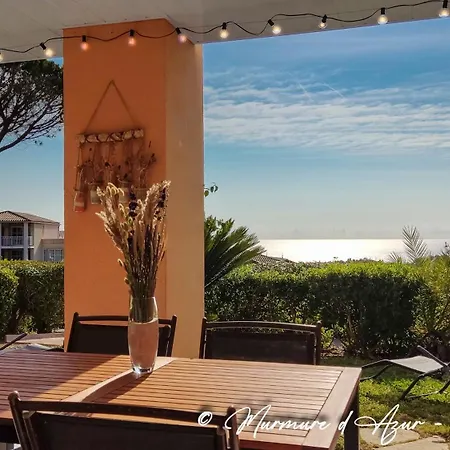 Cap Esterel-murmure D'azur-appartement F2 Vue Mer-grande Terrasse-parking