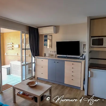 Apartment Cap Esterel-murmure D'azur-appartement F2 Vue Mer-grande Terrasse-parking